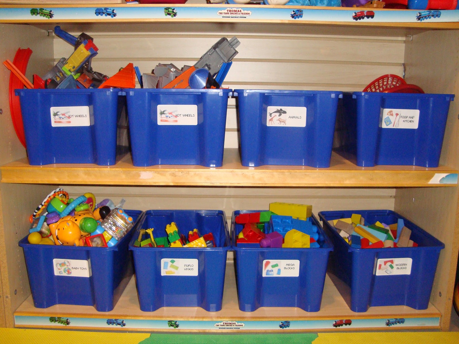 something wilde Toy Bin Labels