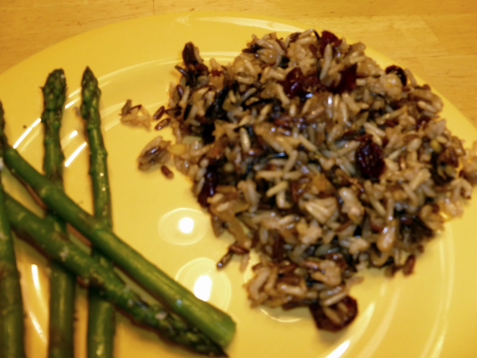 Gluten Free Shortcuts Wild Rice with Cranberries & Caramelized Onions