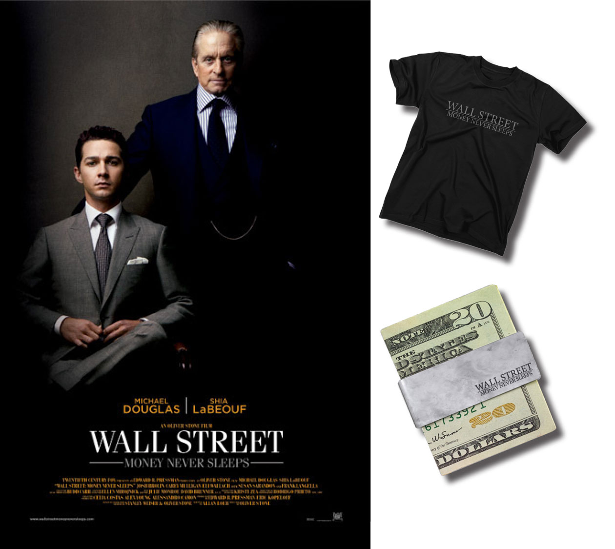 Big screen NZ: Win Wall Street: Money Never Sleeps Prize Packs