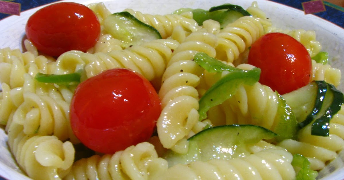 Carrie's Cooking and Recipes Corkscrew Pasta Salad