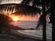 Sunset over the Sea of Abaco