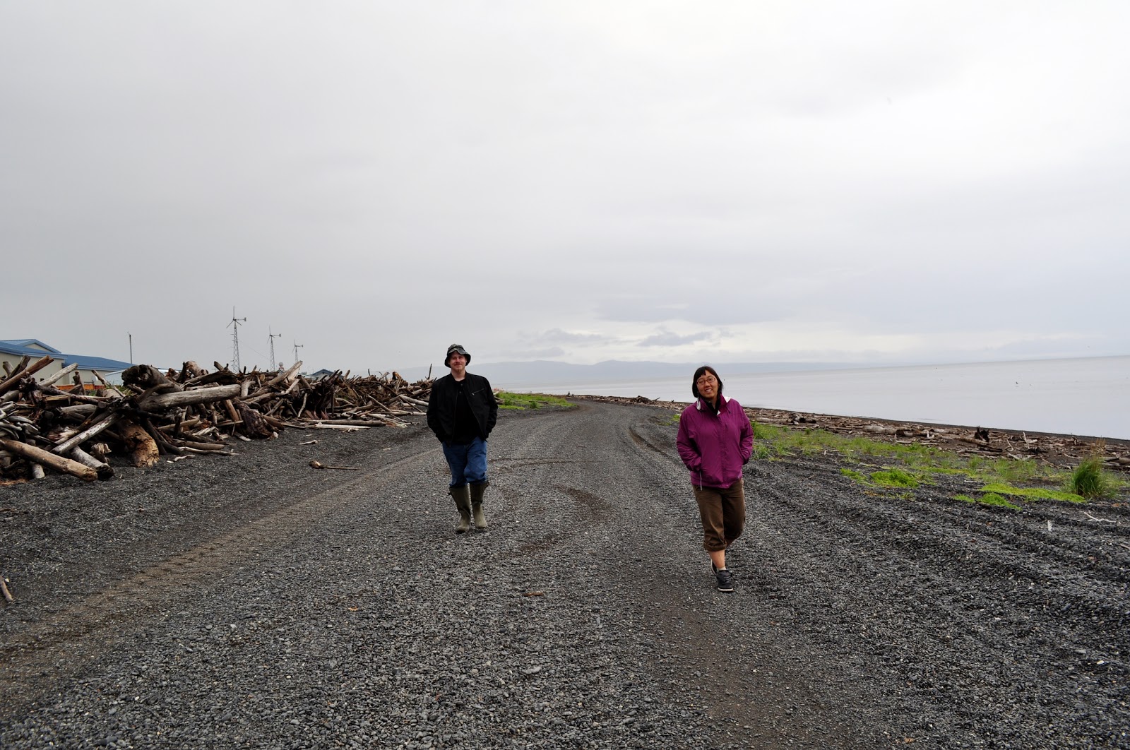 ¶ snow & mist Unalakleet, Part 1