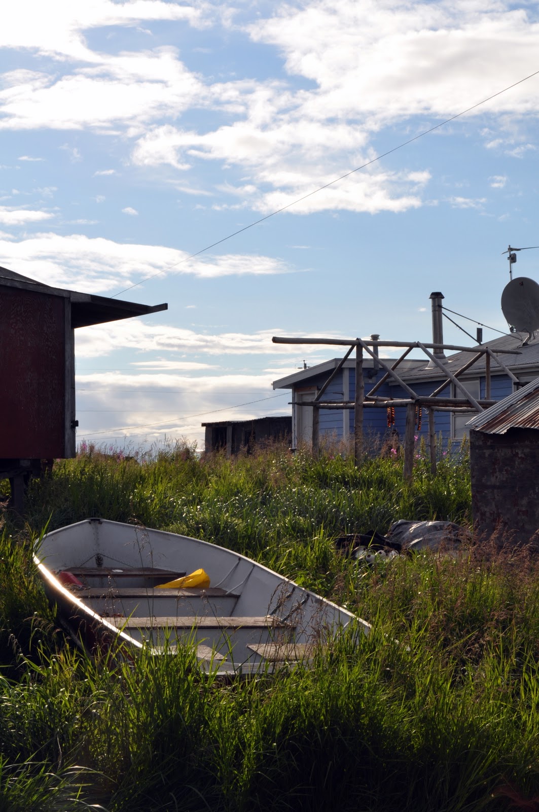 ¶ snow & mist Unalakleet, Part 1