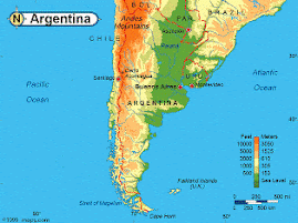 Map of Argentina