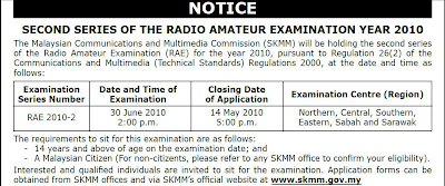 rae2-2010 SECOND SERIES OF THE RADIO AMATEUR EXAMINATION YEAR 2010