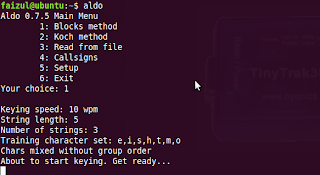 aldo My Favorite Morse Code Trainer On Ubuntu