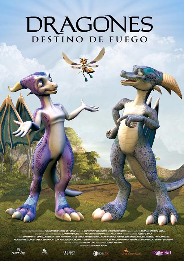 Dragones: Destino de Fuego [DVDRip][Castellano][Animacion][2010]