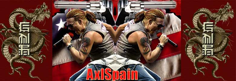 Axl Rose, Axl Spain, Guns N Roses
