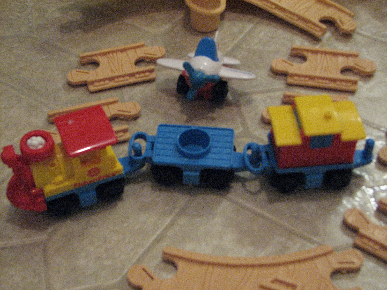 Carolina Treasures Fisher Price Flip Track Rail & Road Set