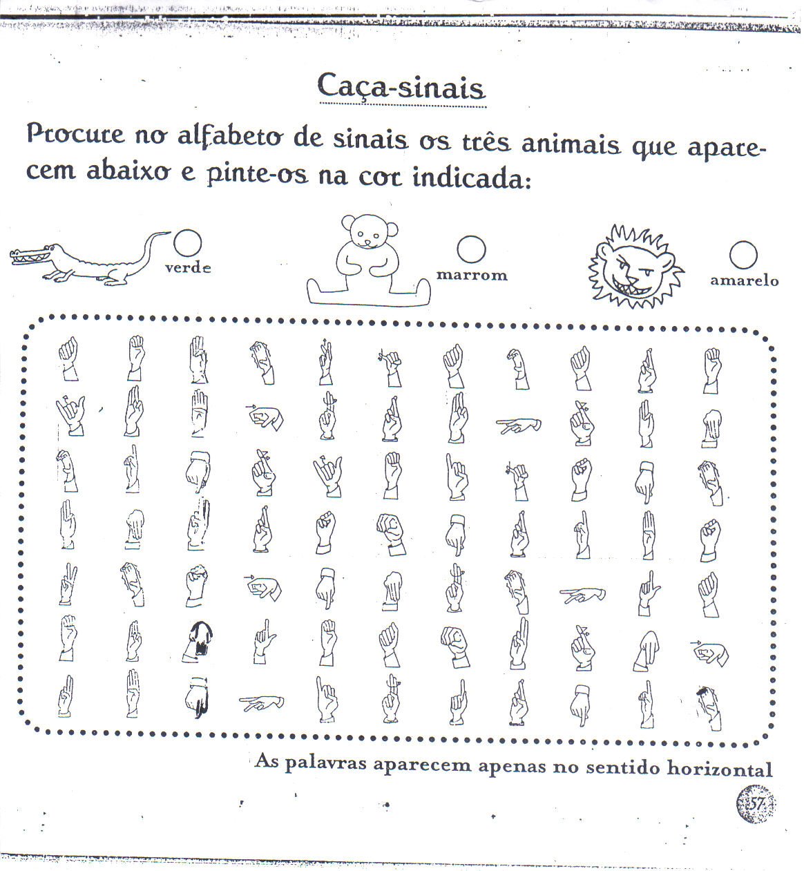 Atividades Em Libras