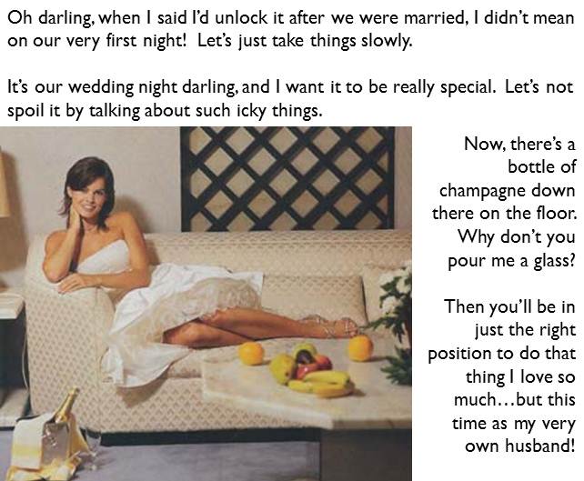 caption femdom bride talking about chastity caption femdom bride talking about chastity