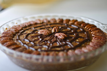 Black Bottom Pecan Pie