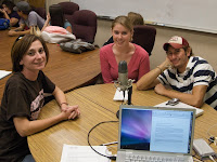 Brandy Wimberly, Amanda Bentley and Daniel Griffin