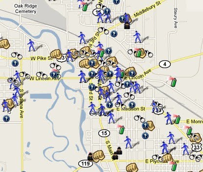 Indiana+map+of+cities+and+towns