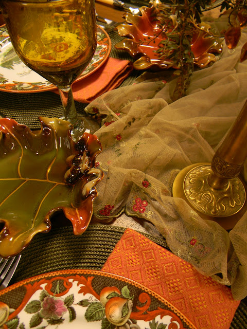 Scrunched Tablecloth