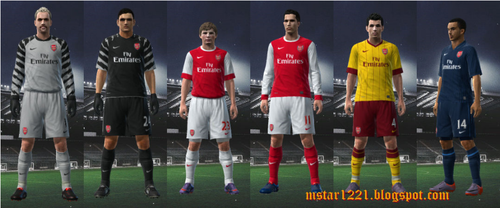 Arsenal 10/11 Kit Set by mstar Sem+t%C3%ADtulo
