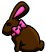 Chocolate Bunny Pin