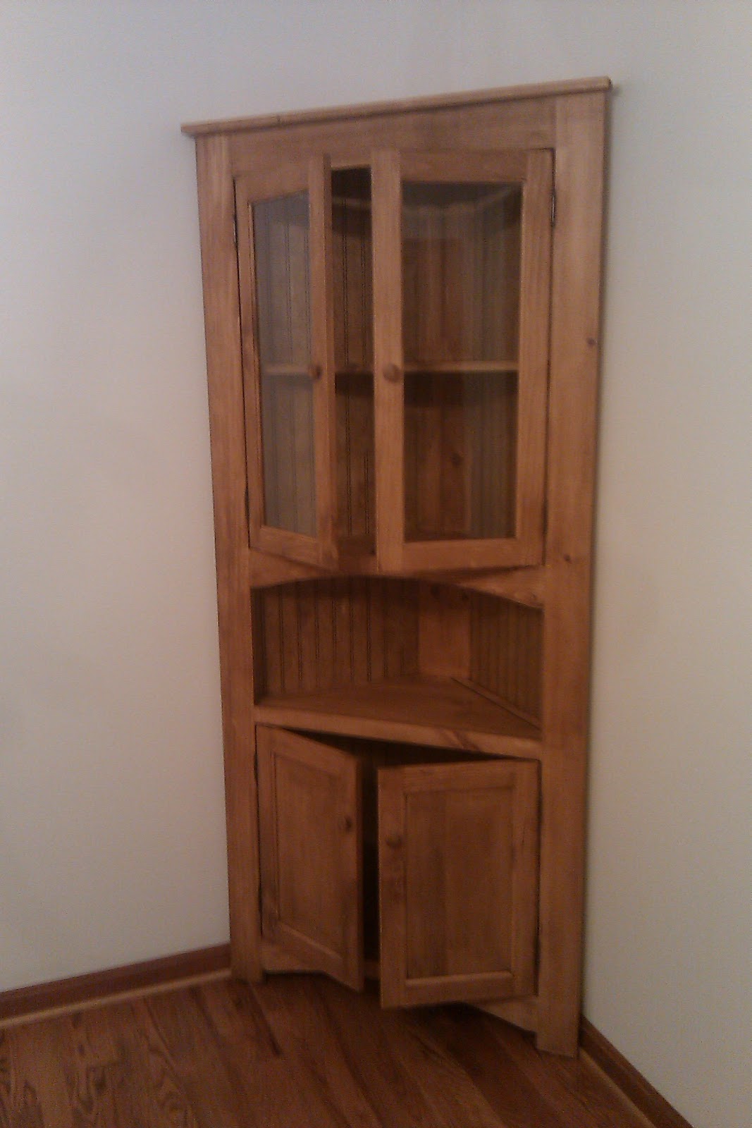 Simply Sara Our new corner hutch! )