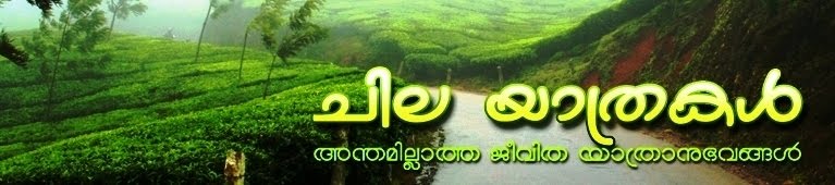 ചില യാത്രകൾ