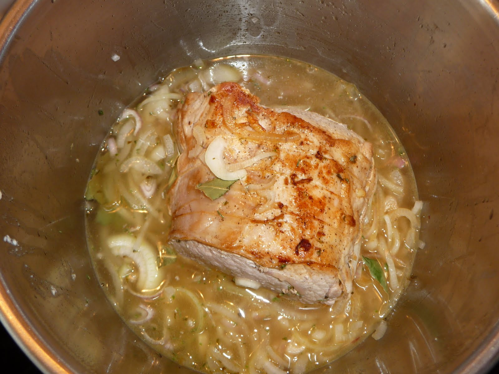 Rôti de porc à la cocotte