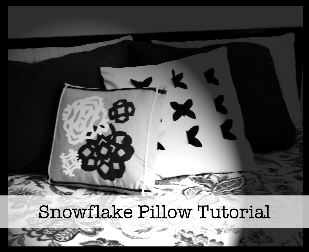 Snowflake Pillowcase Tutorial! Honeybear Lane
