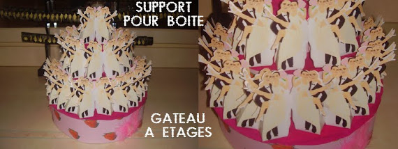 support pour boite gateau 3 étages ou plus