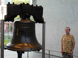 My Sweet Hubby at the Liberty Bell