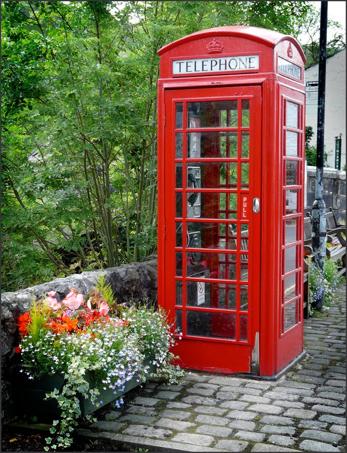 Modern Telephone Box