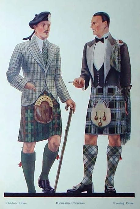 highland in style tartans