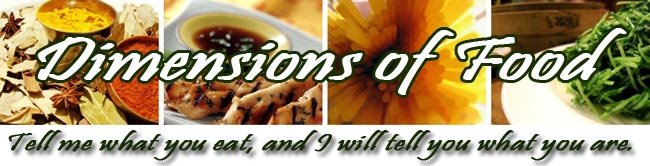 Dimensions of Food