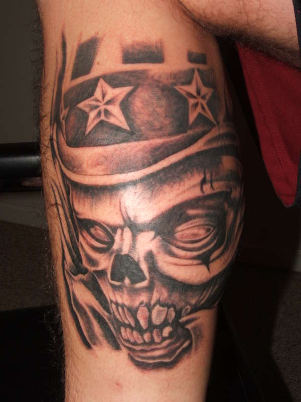 Very few other designs can be bolder than a skull tattooed to the body.