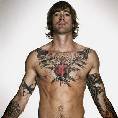 Image of Men Tattoos On Ribs Heart tattoo for men