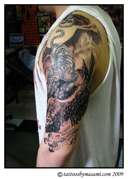 Dragon Sleeve Tattoo Designs