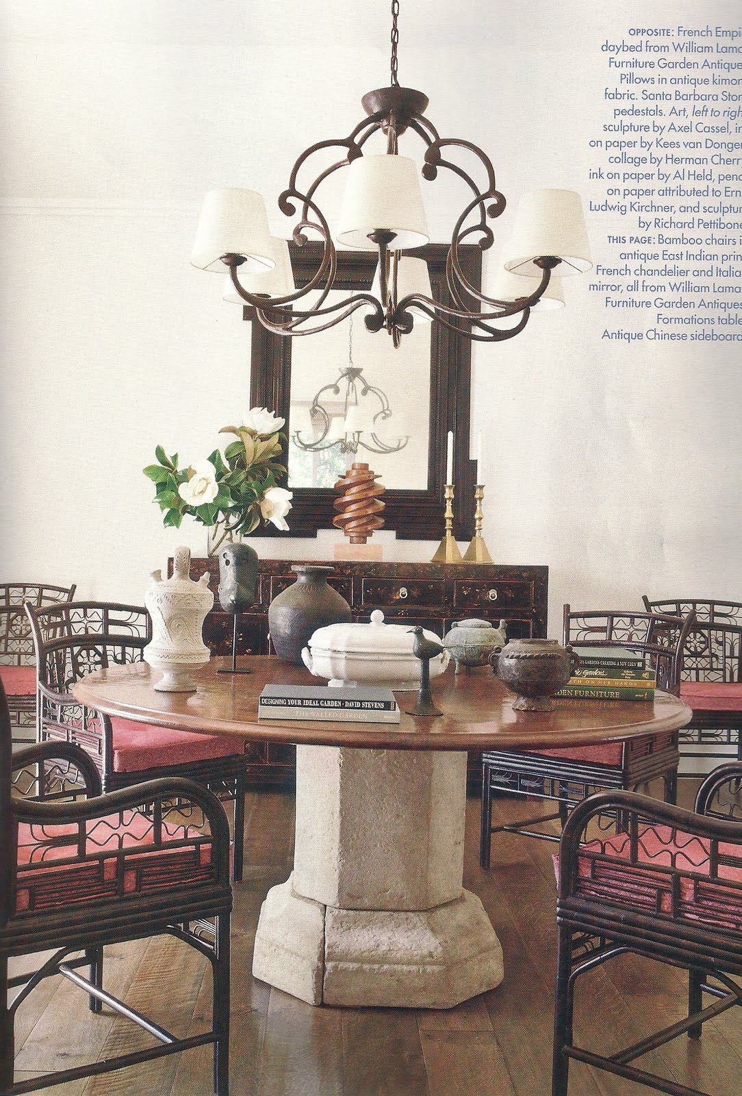 US Interior Designs: BRUCE GREGGA AT HOME IN CALIFORNIA