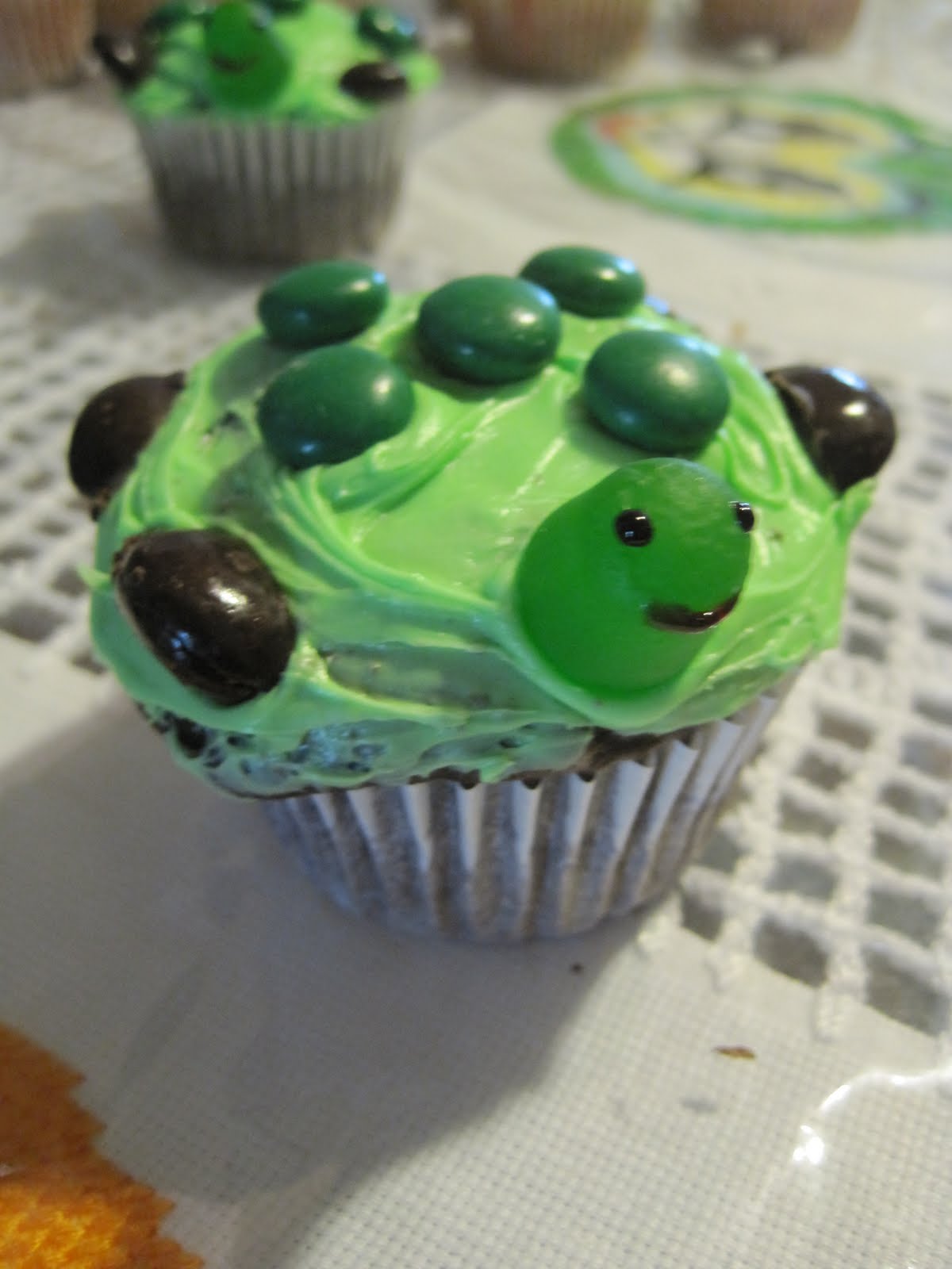 Turtle Cupcake Variations