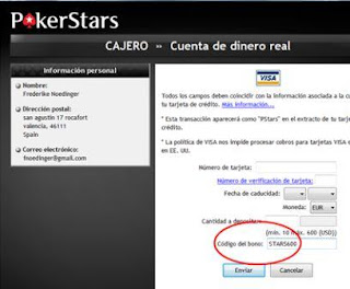 Codigo Bonus Deposito Poker Stars Codigo Bonus Deposito Poker Stars