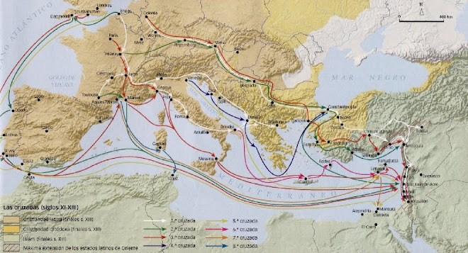 Rutas de las Cruzadas