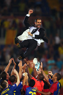 Josep Guardiola, técnico do Barcelona e considerado o melhor treinador de 2009 pela IFFHS