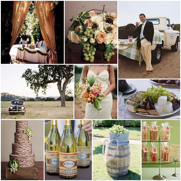 for today 39s inspiration board i was inspired by white wine vineyard weddings