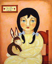 Girl with her Bunny