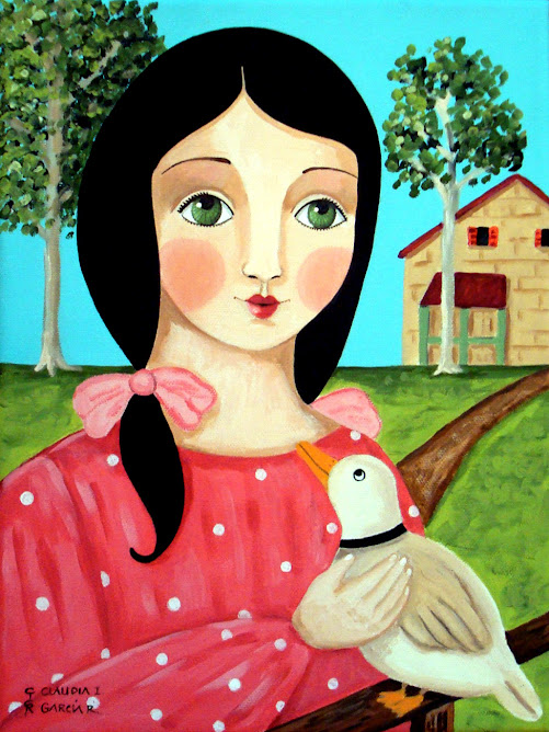 Girl with Duck