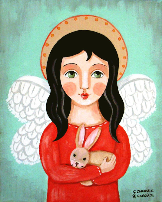 Angel with Bunny