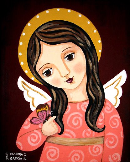 Angel with Butterfly