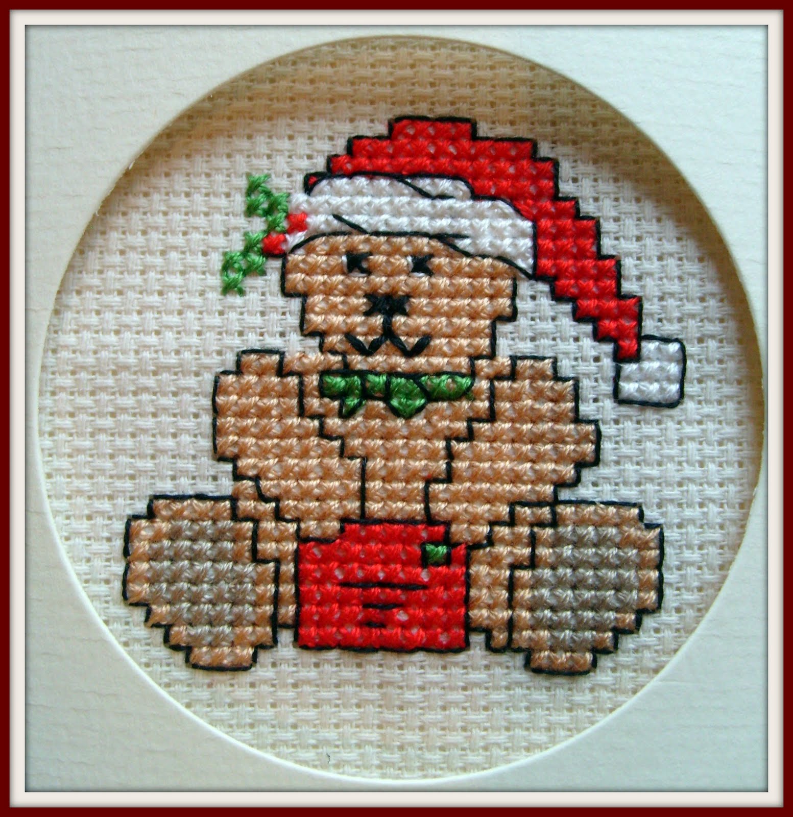 Kandipandi Cross Stitch Christmas Cards
