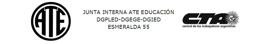Junta Interna Educación ATE Esmeralda 55