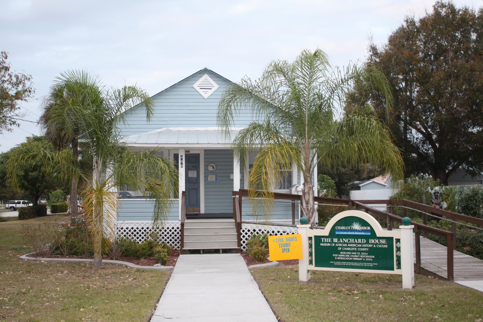 Punta Gorda Florida Daily Photo The Blanchard House Museum of African