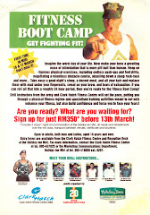 A Sample Of A Fitness Program that we have done...Fitness Boot Camp