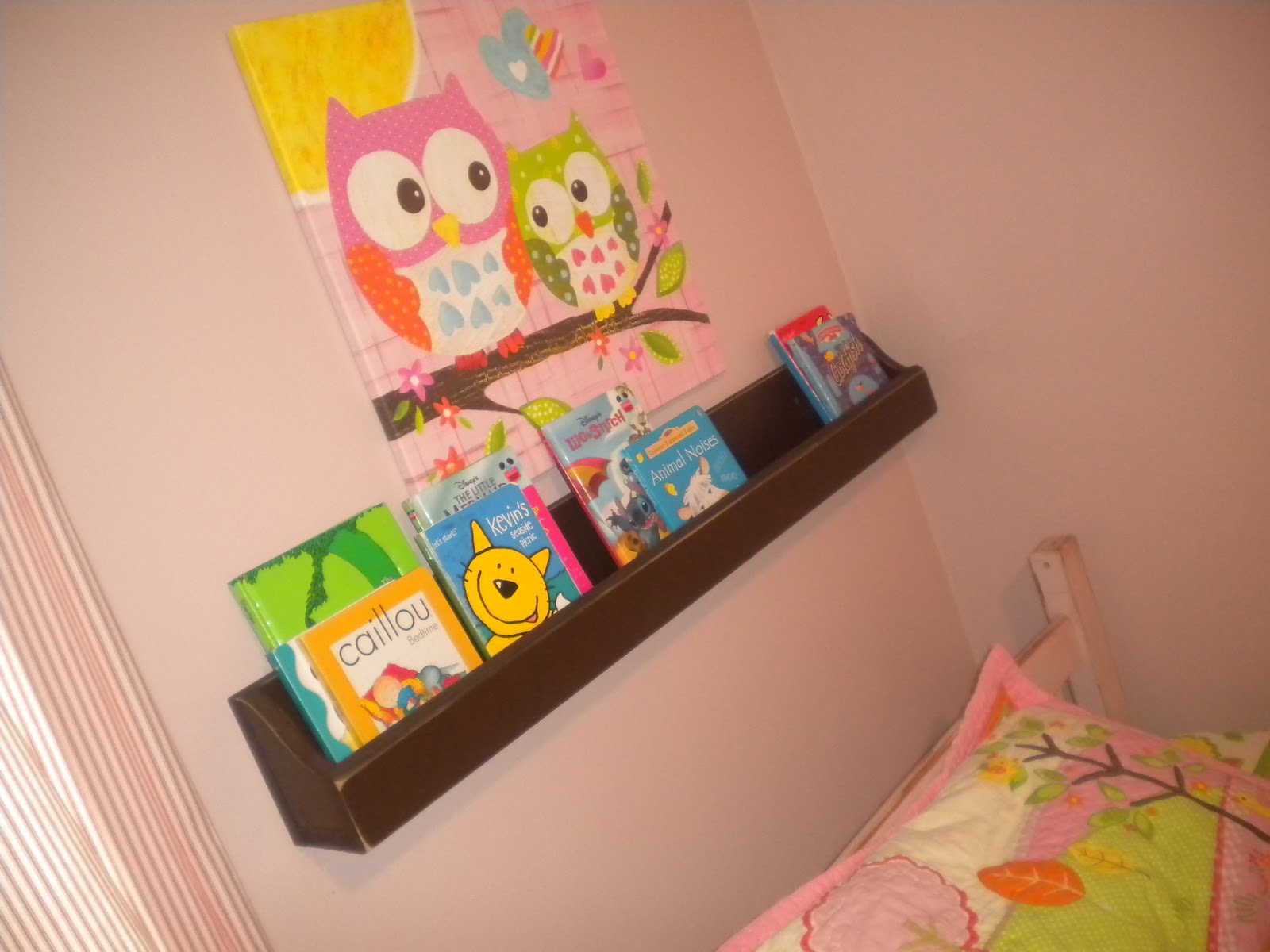 Poppies at Play How to make a simple hanging bookshelf