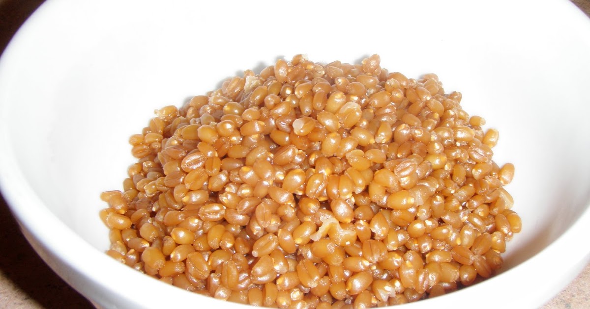 Tried and True Favorite Recipes Wheat Berry cereal / mush