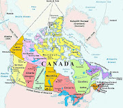 The Ten provinces · Alberta · British Columbia; Manitoba; New Brunswick . canada map 